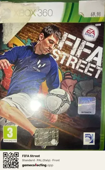 FIFA Street Xbox 360, Italy box front