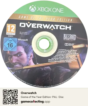 Overwatch Xbox One, PAL disc