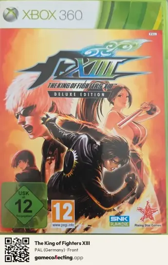The King of Fighters XIII Xbox 360, Germany box front