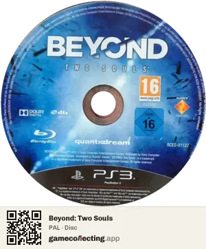 Beyond: Two Souls PlayStation 3, PAL disc