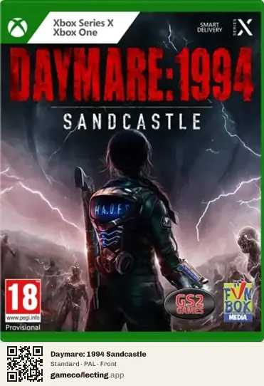 Daymare: 1994 Sandcastle Xbox One, PAL box front