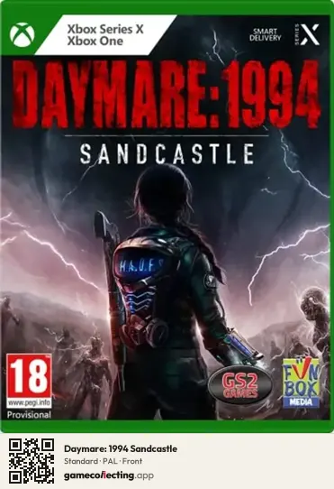 Daymare: 1994 Sandcastle Xbox One, PAL box front