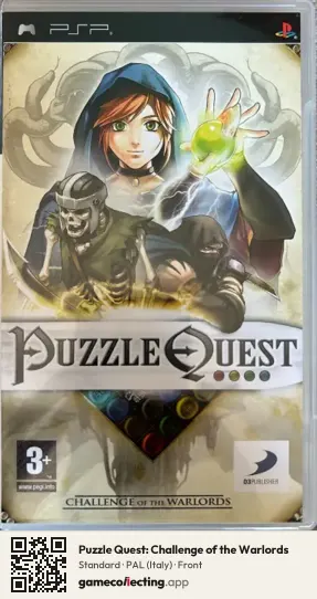 Puzzle Quest: Challenge of the Warlords PlayStation Portable, Italy box front