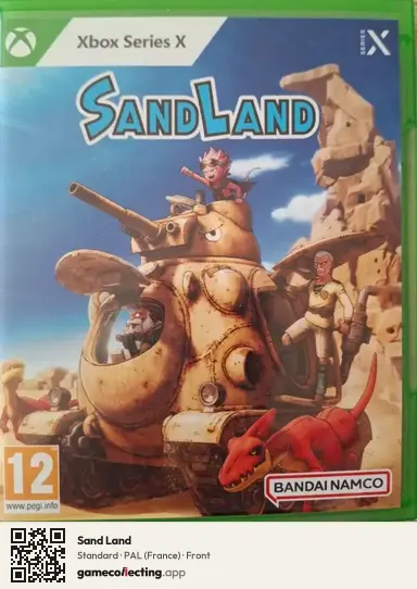 Sand Land Xbox Series X, France box front