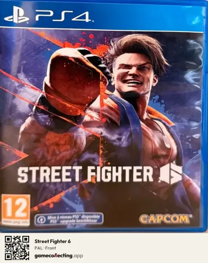 Street Fighter 6 PlayStation 4, PAL box front