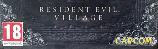Resident Evil Village, the PEGI square on its front