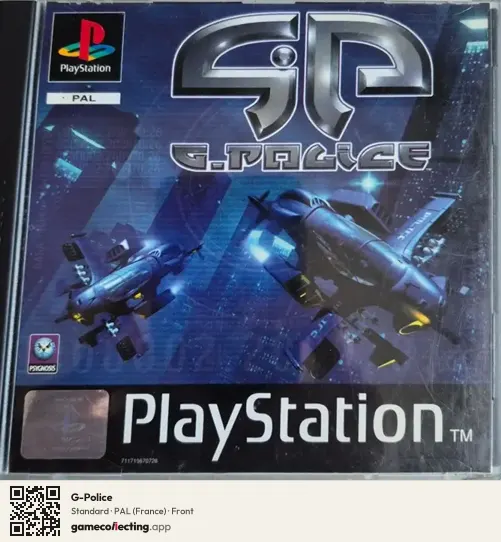 G-Police PlayStation, France box front