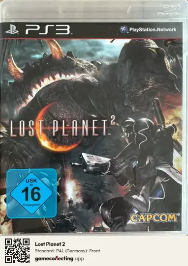 Lost Planet 2 PlayStation 3, Germany box front