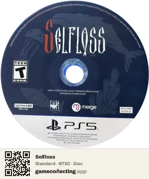 Selfloss PlayStation 5, NTSC disc