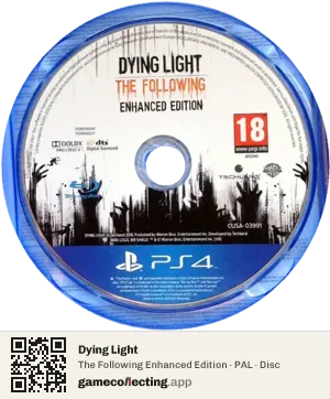 Dying Light PlayStation 4, PAL disc