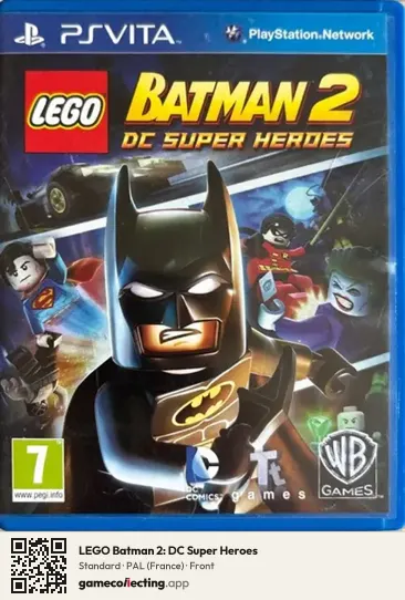 LEGO Batman 2: DC Super Heroes PlayStation Vita, France box front