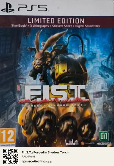 F.I.S.T.: Forged in Shadow Torch PlayStation 5, PAL box front