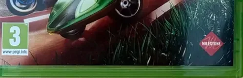 Hot Wheels Unleashed 2: Turbocharged, the PEGI square on its front