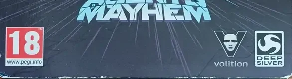 Agents of Mayhem, the USK square on its front