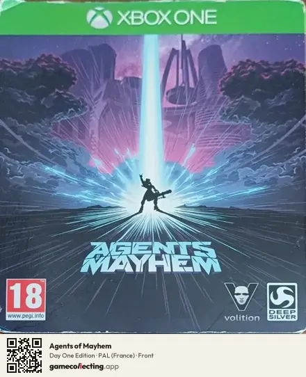 Agents of Mayhem Xbox One, France box front