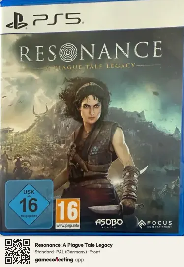 Resonance: A Plague Tale Legacy PlayStation 5, Germany box front