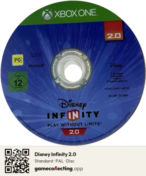Disney Infinity 2.0 Xbox One, PAL disc