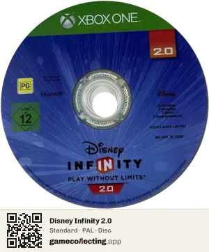 Disney Infinity 2.0 Xbox One, PAL disc