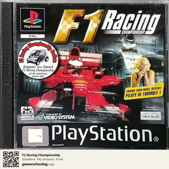 F1 Racing Championship PlayStation, France box front
