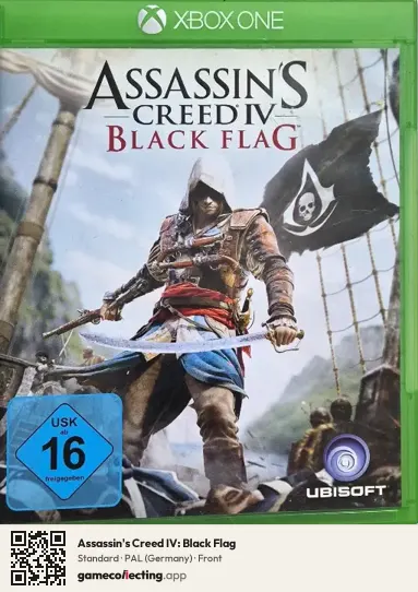 Assassin's Creed IV: Black Flag Xbox One, Germany box front