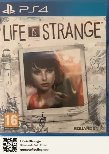 Life is Strange PlayStation 4, PAL box front