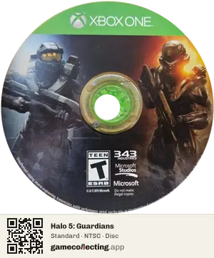 Halo 5: Guardians Xbox One, NTSC disc