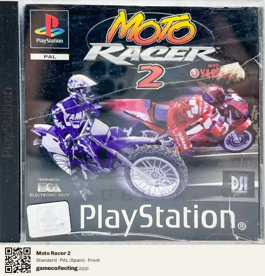 Moto Racer 2 PlayStation, Spain box front