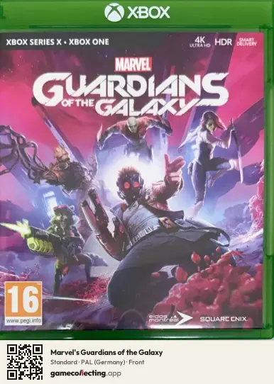 Marvel's Guardians of the Galaxy Xbox Series X, Germany box front