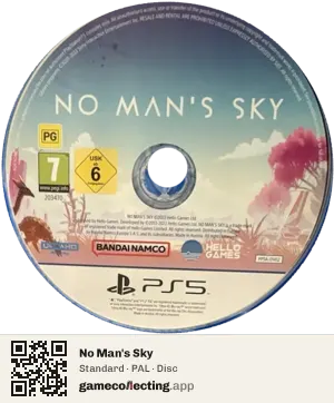 No Man's Sky PlayStation 5, PAL disc