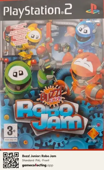 Buzz! Junior: Robo Jam PlayStation 2, PAL box front