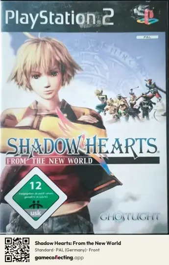 Shadow Hearts: From the New World PlayStation 2, Germany box front