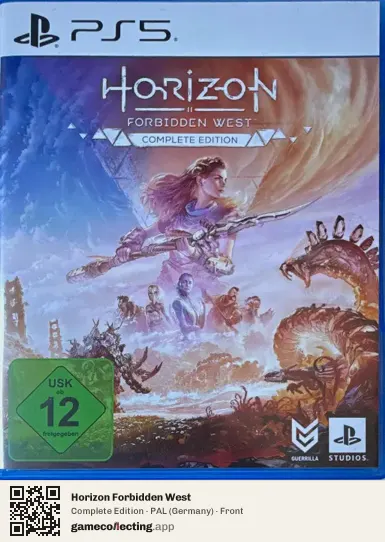 Horizon Forbidden West PlayStation 5, Germany box front