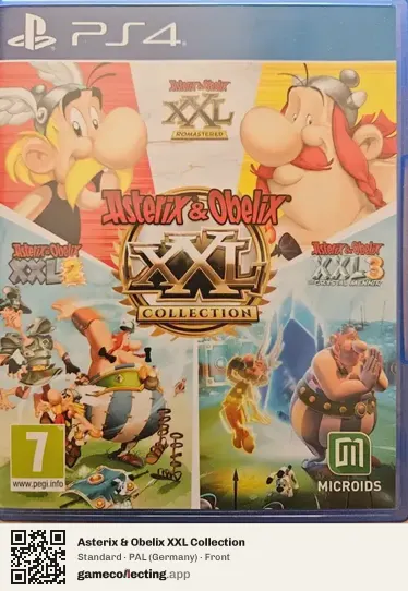 Asterix & Obelix XXL Collection PlayStation 4, Germany box front