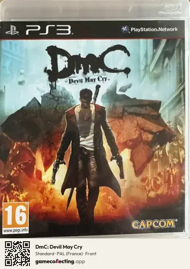 DmC: Devil May Cry PlayStation 3, France box front