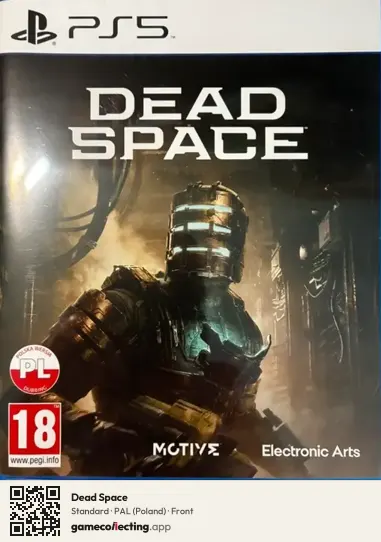 Dead Space PlayStation 5, Poland box front