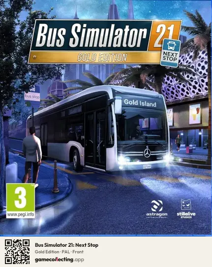 Bus Simulator 21: Next Stop PlayStation 5, PAL box front