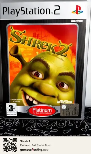 Shrek 2 PlayStation 2, Italy box front