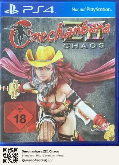 Onechanbara ZII: Chaos PlayStation 4, Germany box front