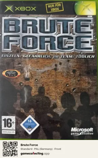 Brute Force Xbox, Germany box front