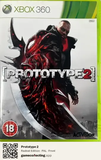 Prototype 2 Xbox 360, PAL box front