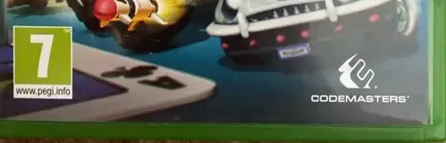 Micro Machines World Series, the PEGI square on its front