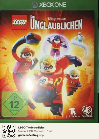 LEGO The Incredibles Xbox One, Germany box front