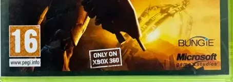 Halo 3, the PEGI square on its front