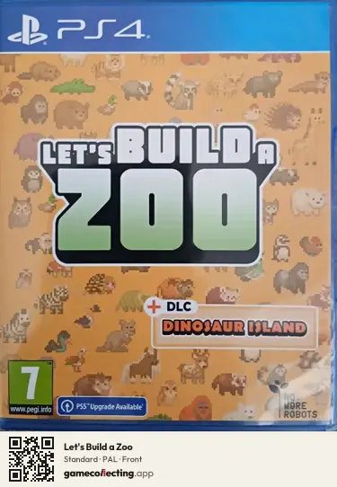 Let's Build a Zoo PlayStation 4, PAL box front