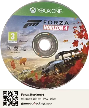 Forza Horizon 4 Xbox One, PAL disc