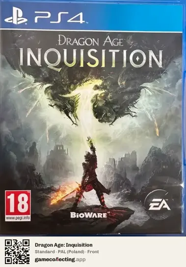 Dragon Age: Inquisition PlayStation 4, Poland box front