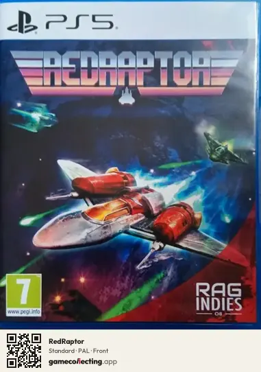 RedRaptor PlayStation 5, PAL box front