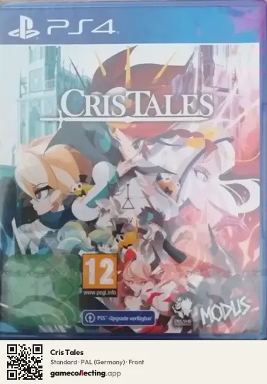 Cris Tales PlayStation 4, Germany box front