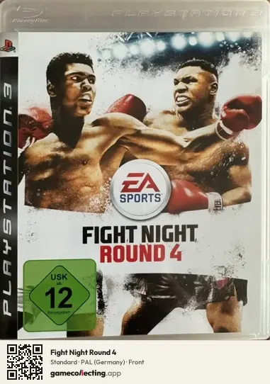 Fight Night Round 4 PlayStation 3, Germany box front