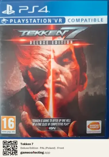 Tekken 7 PlayStation 4, Poland box front